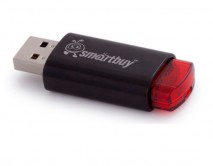 USB Flash SmartBuy Click 4GB черно-красный, SB4GBCL-K 