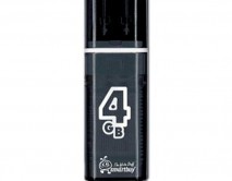 USB Flash SmartBuy Glossy 4GB черный, SB4GBGS-K