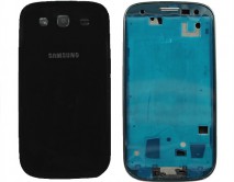 Корпус Samsung i9300 Galaxy S3 черный 1 класс