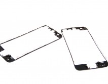 Рамка под тачскрин iPhone 5 черная (с клеем) 2 класс 