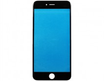 Стекло дисплея iPhone 6 Plus/6S Plus (5.5) черное 2 класс