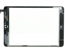 Тачскрин iPad Mini/Mini 2 (A1432/A1454/A1455/A1489/A1490/A1491) в сборе с микросхемой + кнопка HOME белый 1 класс
