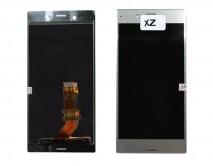 яяяДисплей Sony Xperia XZ/XZ Dual/XZs/XZs Dual (F8331/F8332) + тачскрин серебро 1 класс