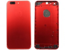 Корпус iPhone 6S Plus (5.5) под iPhone 7 Plus красный (с разъёмом под гарнитуру) 