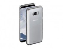 Чехол Samsung G955F Galaxy S8+ Deppa Gel Plus Case матовый, серебряный, 85309 