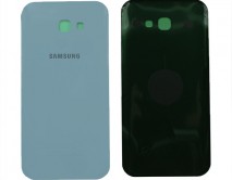 Задняя крышка Samsung A720F Galaxy A7 (2017) синяя 1 класс