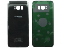 Задняя крышка Samsung G955F Galaxy S8 Plus черная 1 класс 