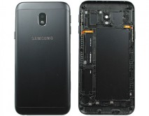 Задняя крышка Samsung J330F Galaxy J3 (2017) черная 1 класс