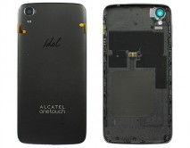 Задняя крышка Alcatel One Touch Idol 3 mini 6039Y черная 1 класс