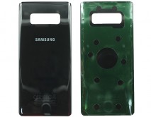 Задняя крышка Samsung N950F Galaxy Note 8 черная 1 класс 