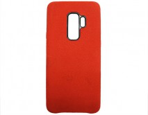 Чехол Samsung G965F Galaxy S9+ Suede (красный)