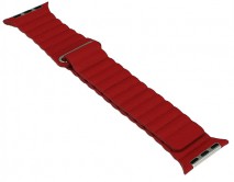 Ремешок Watch Series 38mm/40mm/41mm Leather Loop красный