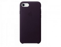 Чехол iPhone 7/8 Plus Leather Case copy в упаковке фиолетовый 