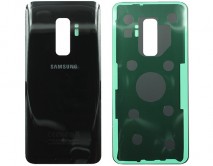Задняя крышка Samsung G965F Galaxy S9+ черная 1 класс 