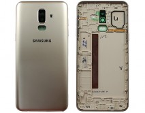 Задняя крышка Samsung J810F Galaxy J8 (2018) золото 1 класс