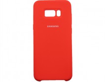 Чехол Samsung G955F S8+ Silicone case (красный) 