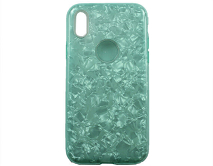 Чехол iPhone X/XS Pearl (зеленый)