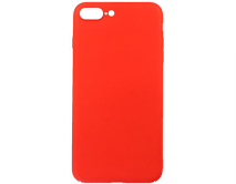 Чехол iPhone 7/8 Plus пластик (красный)