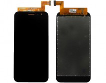 Дисплей Samsung J260F Galaxy J2 Core + тачскрин черный (TFT LCD Оригинал/Замененное стекло)