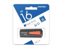 USB Flash 3.0 Smartbuy IRON 16GB черно-красный, SB16GBIR-K3