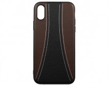 Чехол iPhone X/XS NX case (коричневый)