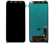 Дисплей Samsung J810F Galaxy J8 (2018) + тачскрин черный OLED 