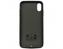 Чехол АКБ iPhone XsMax 4000 mAh (JLW-XM6) черный 