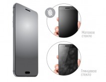 Защитное стекло Honor 8S/8S Prime/Huawei Y5 (2019) матовое черное
