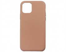 Чехол iPhone 11 Pro Leather Case без лого, розовый 