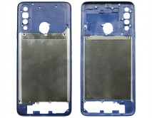 Средняя часть Samsung A20S A207F синяя 1 класс 