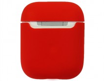 Чехол AirPods 1/2 Silicone Case (#11 Red)