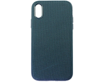 Чехол iPhone XR Nylon Case (синий)