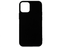 Чехол iPhone 12 Mini Силикон (черный)