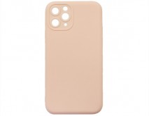 Чехол iPhone 11 Pro Силикон Matte 2.0mm (розовый песок) 