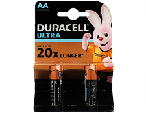Батарейка AA Duracell LR06 2-BL Ultra Power, цена за 1 упаковку 