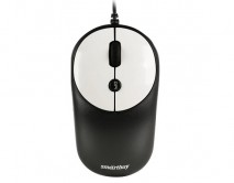 Проводная мышь USB Smartbuy ONE 382 черно-белая, SBM-382-W 