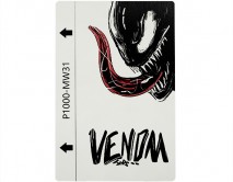 Защитная плёнка текстурная на заднюю часть "Супергерои" (Venom, MW31)