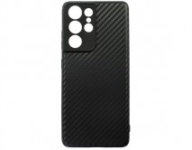 Чехол Samsung S21 Ultra Carbon (черный) 