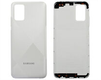 Задняя крышка Samsung A025F A02S белая 1 класс