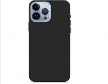 Чехол iPhone 13 Pro Max Силикон (черный)