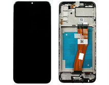 Дисплей Samsung A037F Galaxy A03s + тачскрин + рамка черный (GH81-21232A) (Service Pack 100%) 