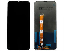 Дисплей Realme C25/C25s/Oppo A16/A16s/A56 (4G) + тачскрин черный