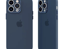 Чехол iPhone 12 Pro Max TPU Ultra-Thin Matte (темно-синий)