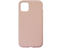 Чехол iPhone 11 Liquid Silicone MagSafe FULL (вишнево-розовый) 