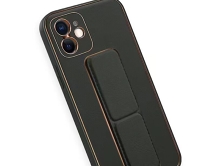 Чехол iPhone 13 Pro Sunny Leather+Stander (черный) 