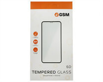 Защитное стекло GSM iPhone 7/8/SE 2020/SE 2022 черное