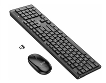 Беспроводной набор (клавиатура+мышь) HOCO GM17, черный 