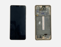 Дисплей Samsung A336B Galaxy A33 + тачскрин + рамка оранжевый (GH82-28143D) (Service Pack 100%)