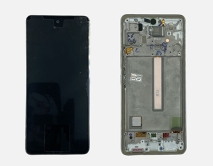 Дисплей Samsung A536B Galaxy A53 + тачскрин + рамка белый (GH82-28024B) (Service Pack 100%)