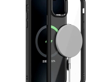 Чехол iPhone 12 Pro Max Acrylic MagSafe, с магнитом, черный